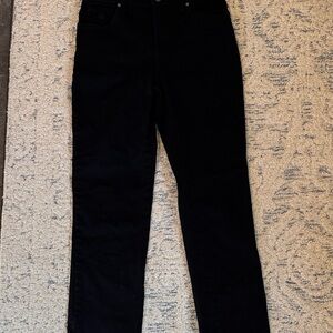 Gloria Vanderbilt Women's Classic Black Straight Leg Jeans